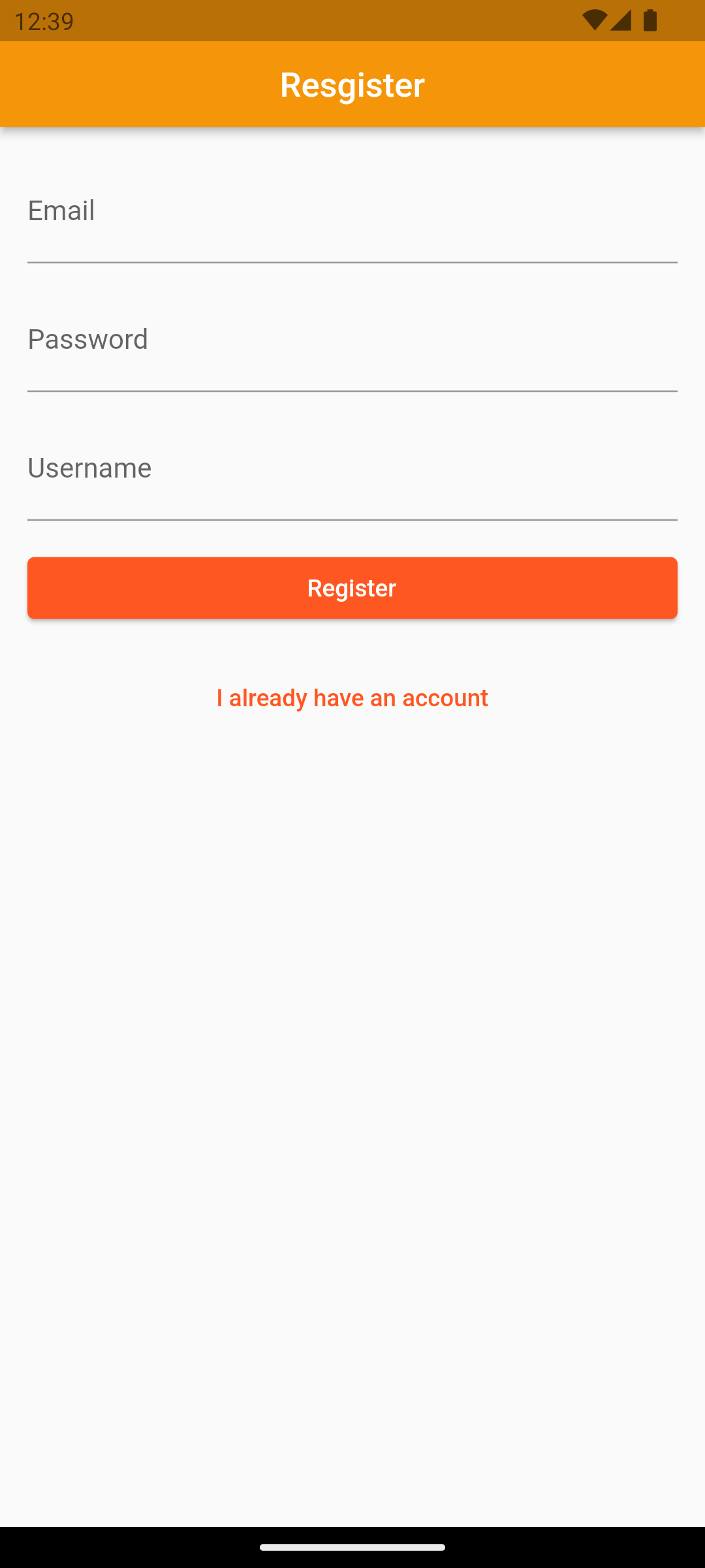 Register Page